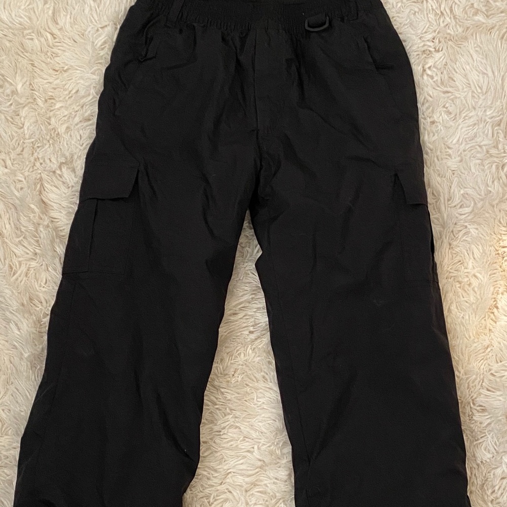 Black ski pants
